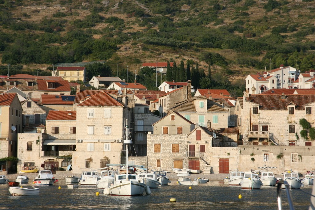 Croatian Village by the water - The Croatia Yacht Rally 08 June - 24 June 2012  © Maggie Joyce - Mariner Boating Holidays http://www.marinerboating.com.au